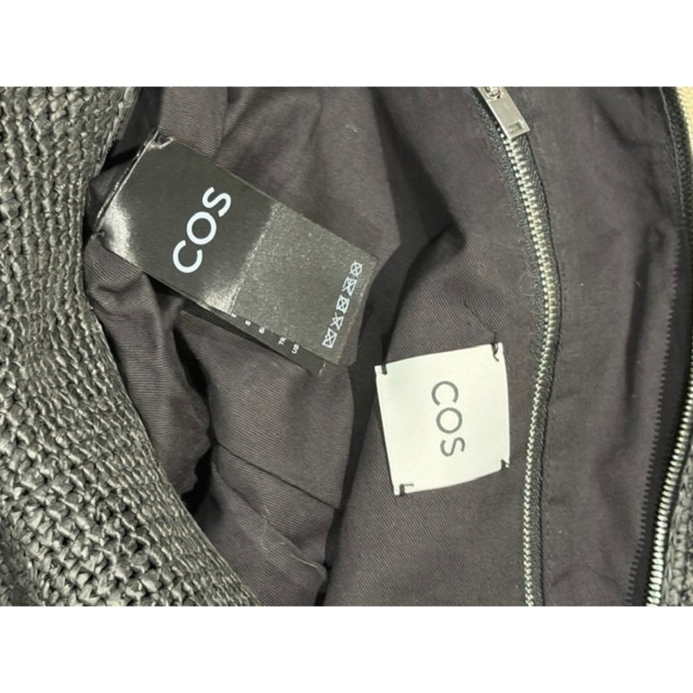 NEW COS Women's Black Oversized Sling Bag - Picture 9 of 10